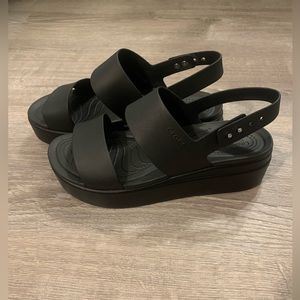 Crocs wedge sandals - Brooklyn Low